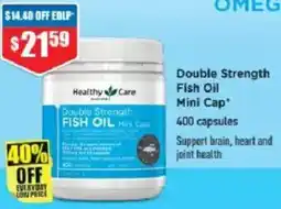 Chemist Warehouse Double Strength Fish Oil Mini Cap offer