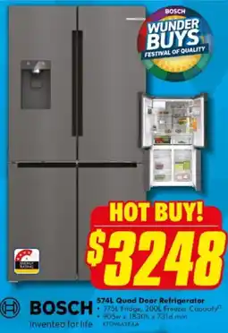 The Good Guys Quad Door Refrigerator offer