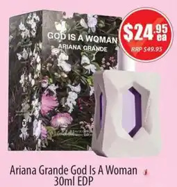Healthy World Pharmacy Ariana Grande God Is A Woman offer
