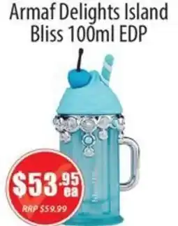 Healthy World Pharmacy Armaf Delights Island Bliss offer