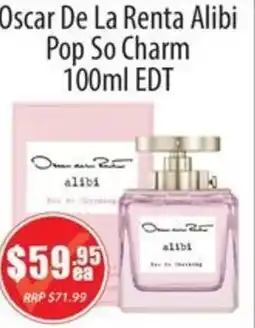 Healthy World Pharmacy Oscar De La Renta Alibi Pop So Charm offer