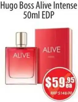Healthy World Pharmacy Hugo Boss Alive Intense offer