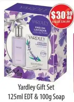 Healthy World Pharmacy Yardley Gift Set offer