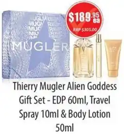 Healthy World Pharmacy Thierry Mugler Alien Goddess Gift Set offer