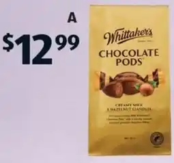ALDI A Whittaker's Chocolate Pods offer