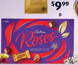 ALDI D Cadbury Roses offer