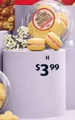 ALDI H Mini Melting Moments Tub offer