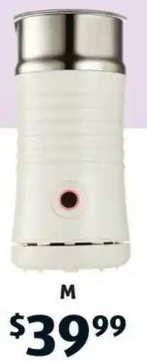 ALDI M Expressi Wave Milk Frother offer