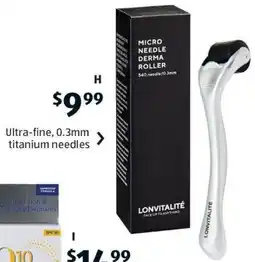 ALDI H Micro Needle Derma Roller offer
