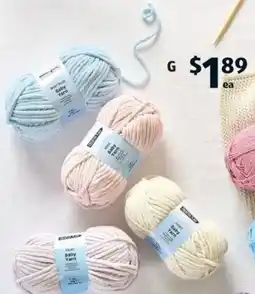 ALDI G Baby Knitting Yarn offer