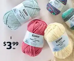 ALDI I Super Chunky Yarn offer