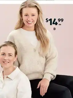 ALDI D Cardigan offer