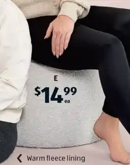 ALDI E Fleece Lined Leggings offer