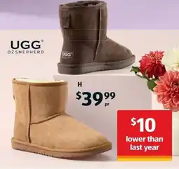 ALDI H Ugg Slipper Boots offer
