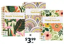 ALDI H Fashion Puzzle Books offer