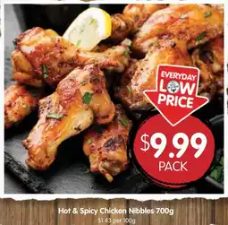 Spudshed Hot & Spicy Chicken Nibbles offer