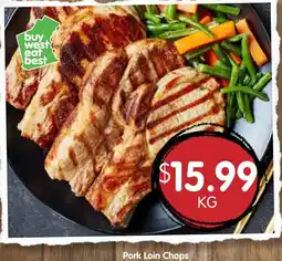 Spudshed Pork Loin Chops offer