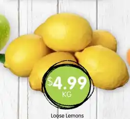 Spudshed Loose Lemons offer