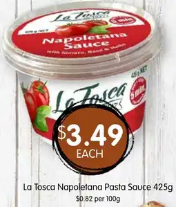Spudshed La Tosca Napoletana Pasta Sauce offer