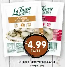 Spudshed La Tosca Pasta Varieties offer