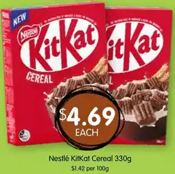 Spudshed Nestlé KitKat Cereal offer