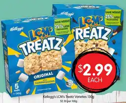 Spudshed Kellogg's lcm's treatz varieties offer