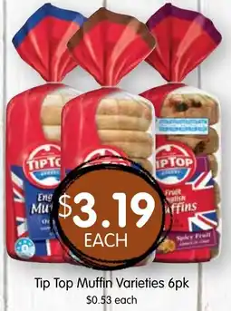 Spudshed Tip Top Muffin Varieties 6pk offer