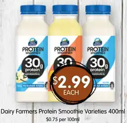Spudshed Dairy Farmers Protein Smoothie Varieties offer