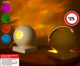 Coles Luxe Lumi Round Nebula Projector Lamp offer
