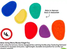 Coles Aivia Living Worry Stones Fidget Toy offer