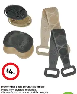 Coles Marketlane Body Scrub offer