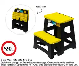 Coles Care Worx Foldable Two Step offer