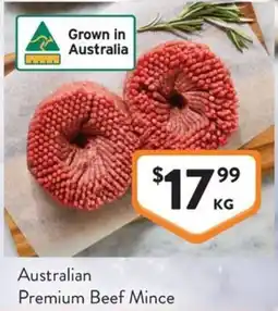 Foodworks Australian Premium Beef Mince offer