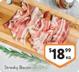 Foodworks Streaky Bacon offer