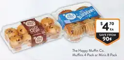 Foodworks The Happy Muffin Co. Muffins or Minis offer
