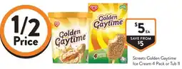 Foodworks Streets Golden Gaytime Ice Cream offer