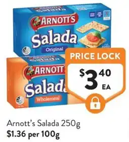 Foodworks Arnott's Salada offer