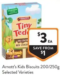 Foodworks Arnott's Kids Biscuits offer