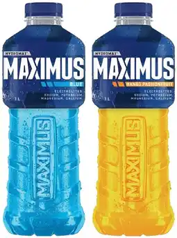 IGA Maximus Sports Drink Selected Varieties offer