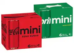 IGA Coca-Cola, Sprite or Fanta Mini 6x250mL Selected Varieties offer