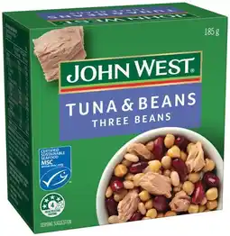 IGA John West Tuna & Beans Selected Varieties offer