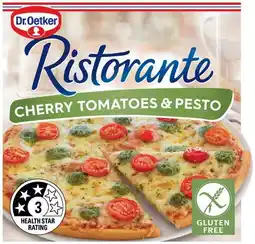 IGA Ristorante Pizza Tomatoes & Pesto Gluten Free Selected Varieties offer