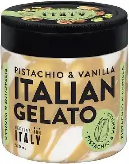 IGA Destination Italian Gelato Selected Varieties offer