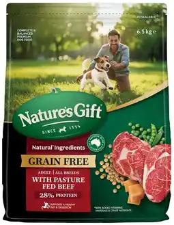 IGA Nature’s Gift Grain Free Dog Food offer