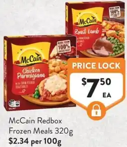 Foodworks McCain Redbox Frozen Meals offer