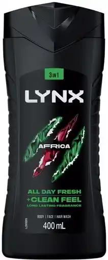 IGA Lynx Body Wash Selected Varieties offer