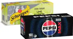 IGA Pepsi, Solo or Schweppes Infused Natural Mineral Water 10x375mL Selected Varieties offer