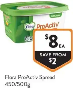 Foodworks Flora ProActiv Spread offer