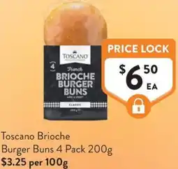 Foodworks Toscano Brioche Burger Buns offer