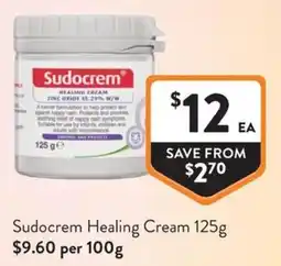 Foodworks Sudocrem healing cream offer